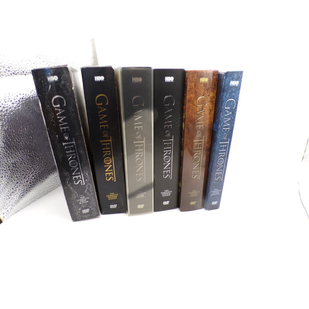 HBO Game of Thrones The Complete Seasons 1-6 DVD Box Set Collection Bundle